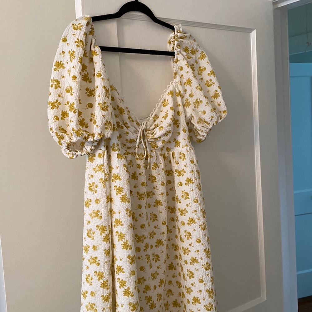 Sabo Skirt yellow flower dress
